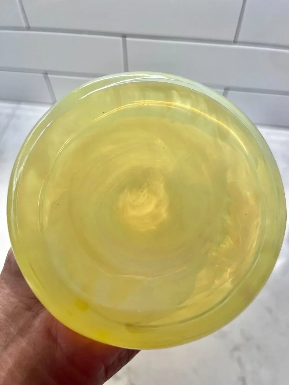 Fenton Yellow Vaseline Uranium 